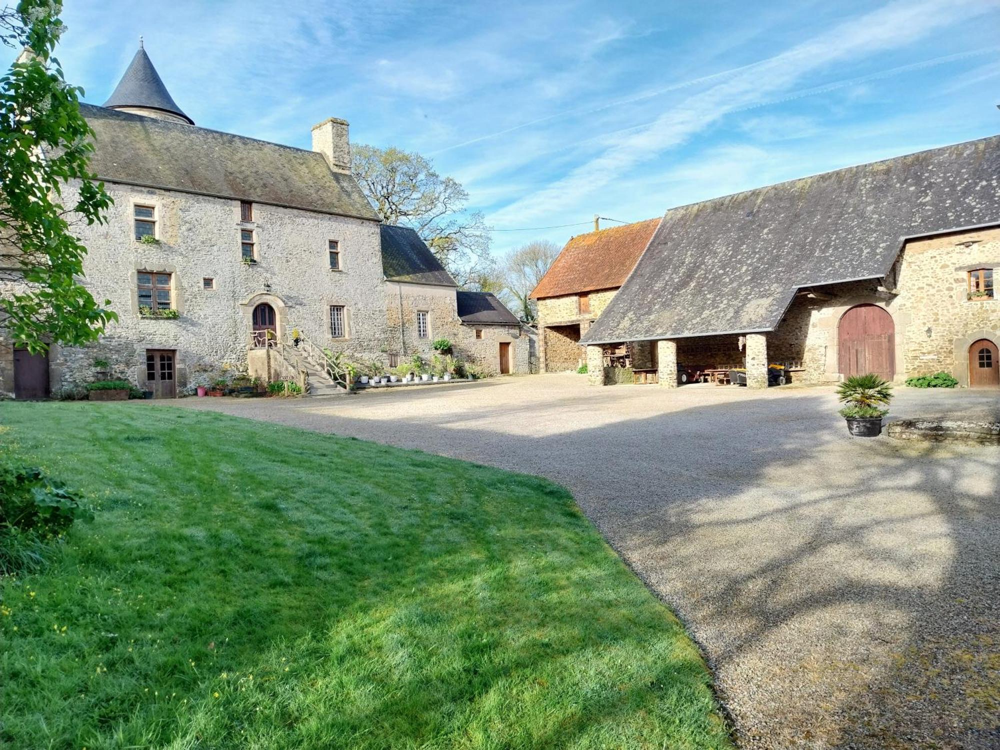 Bed and Breakfast Manoir De La Foulerie Ancteville Esterno foto