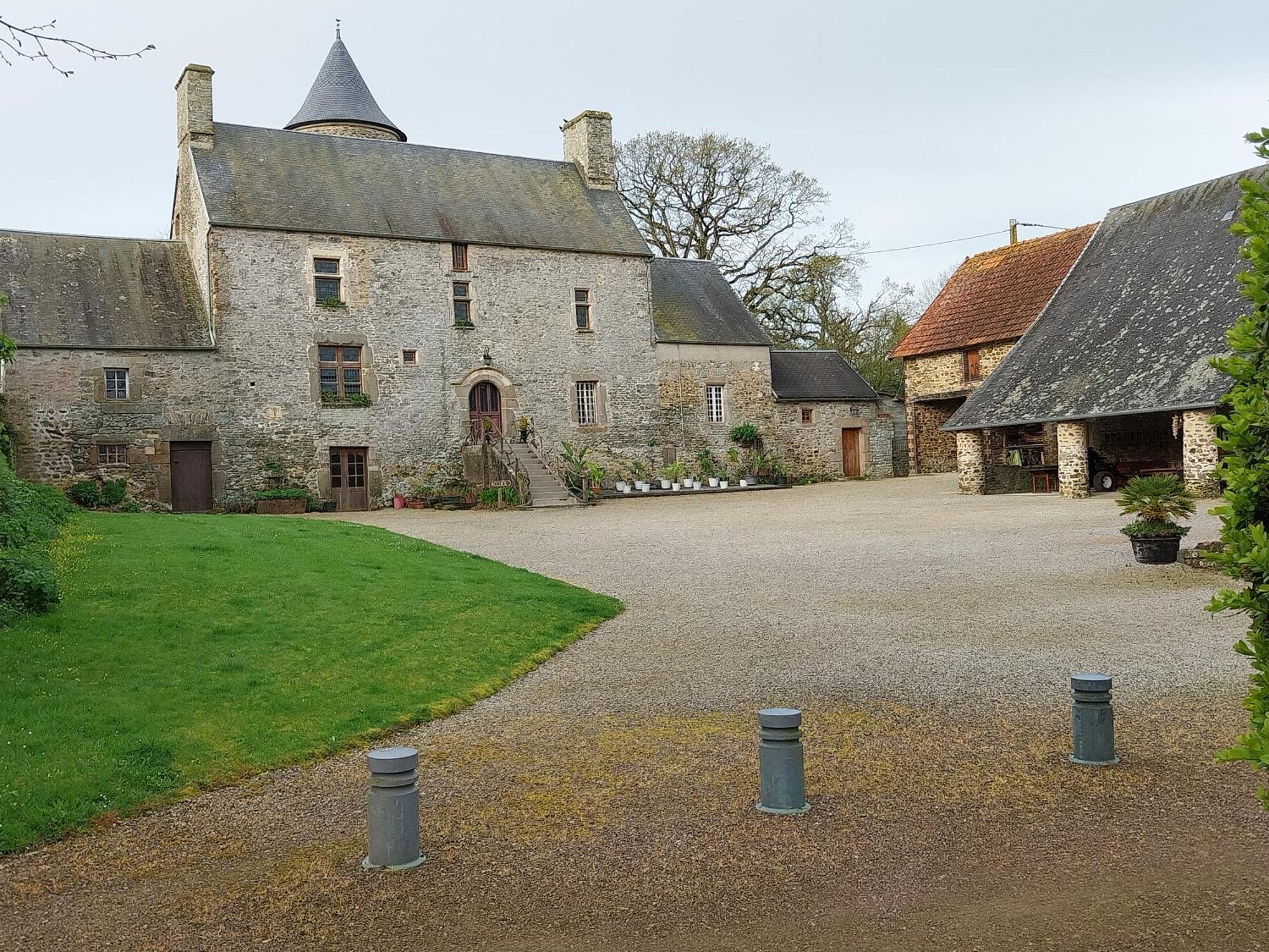 Bed and Breakfast Manoir De La Foulerie Ancteville Esterno foto