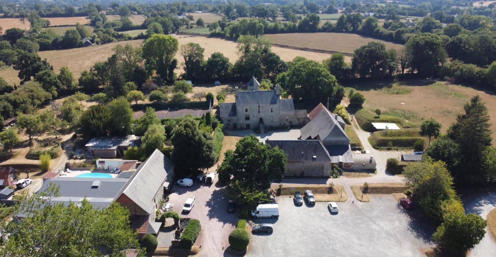 Bed and Breakfast Manoir De La Foulerie Ancteville Esterno foto
