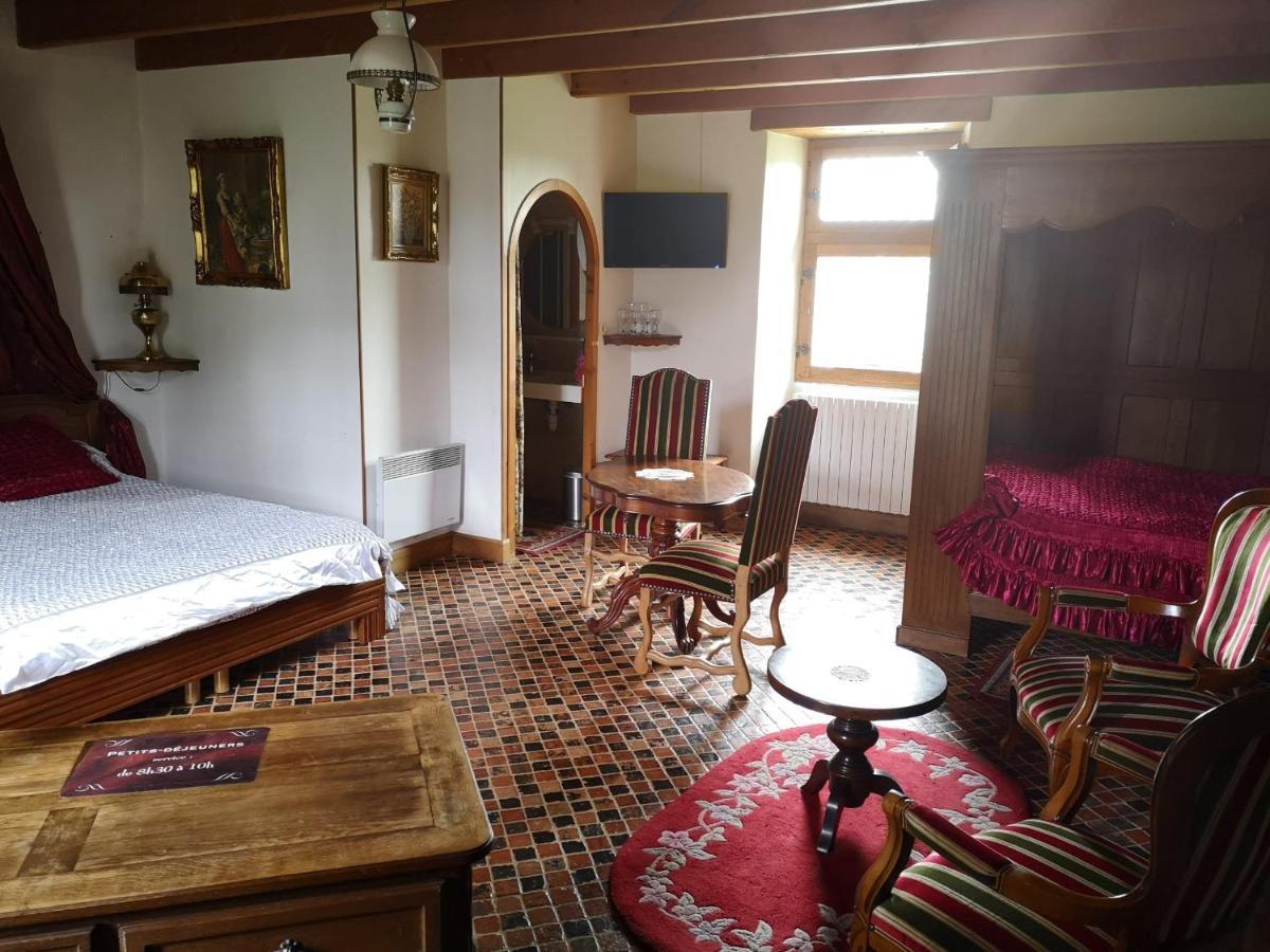Bed and Breakfast Manoir De La Foulerie Ancteville Esterno foto